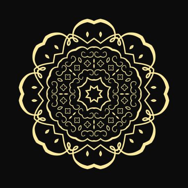 yuvarlak süsleme desen