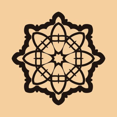 yuvarlak süsleme desen