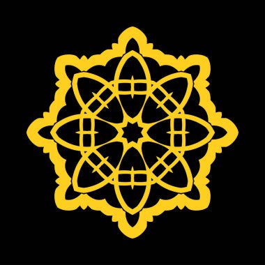 yuvarlak süsleme desen