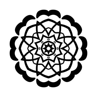 yuvarlak süsleme desen