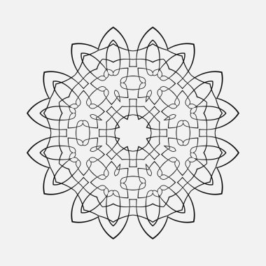 yuvarlak süsleme desen