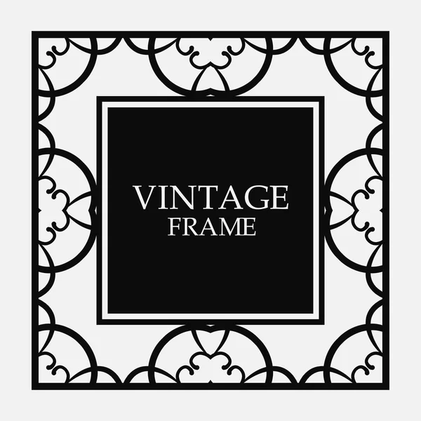 Cornice bordo vintage — Vettoriale Stock