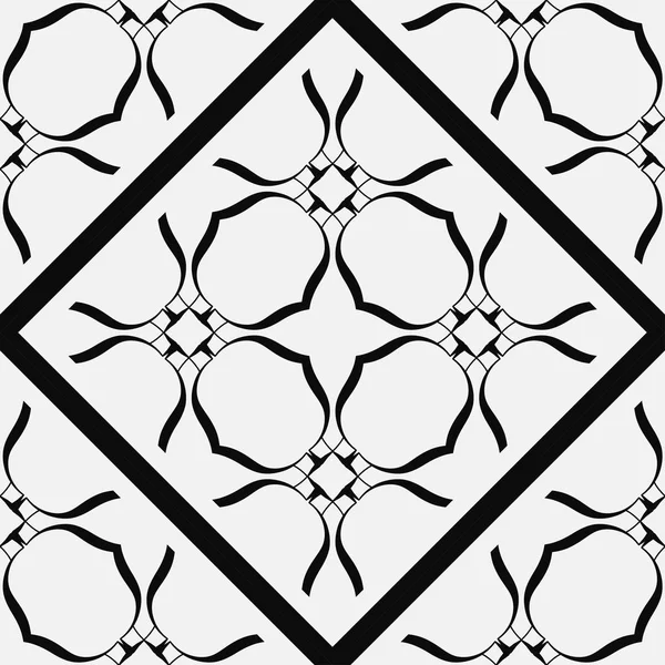 Decoratieve naadloze patroon — Stockvector