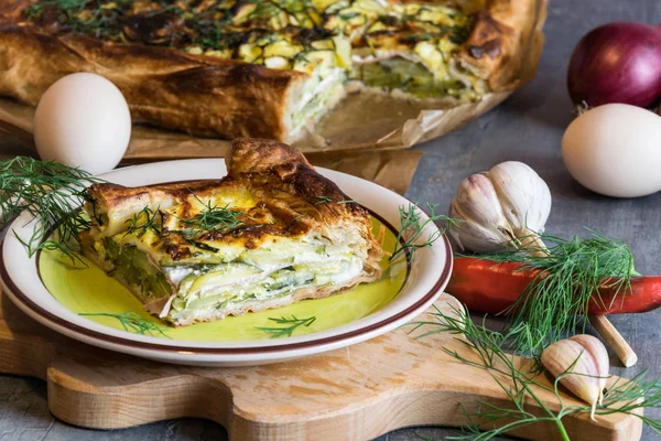 Kabak pasta dereotu ve ekşi krema ile harika ev yapımı