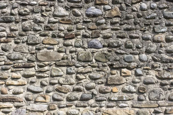 Pared Piedra Piedras Mampostería Construcción Edificios Tecnología Construcción Medieval Exterior — Foto de Stock
