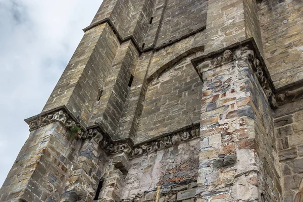 Iglesia Santa María Antigua Catedral Castro Urdiales Magnífica Estructura Lugares — Foto de Stock