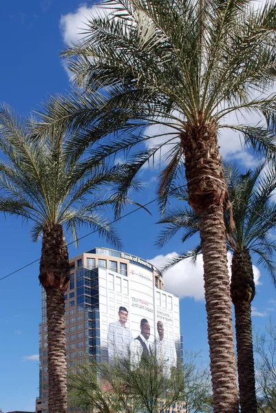 Bank Of America avec publicité NBA — Photo