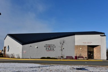 Membertou, Ns, Kanada - Breton Adası 'ndaki Sydney yakınlarındaki Birinci Ulusun Miras Parkı, kültürel, eğlence ve kongre merkezleri gibi gelişmelerle çok başarılı bir ekonomik dönüşüm yaşıyor., 