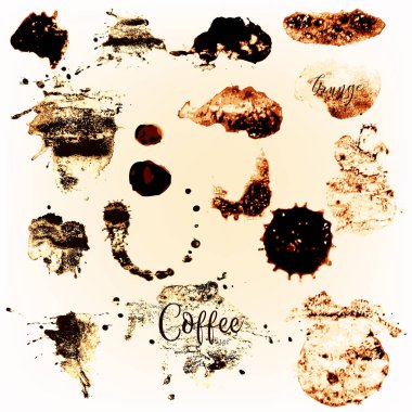 Kahve noktalar topluluğu