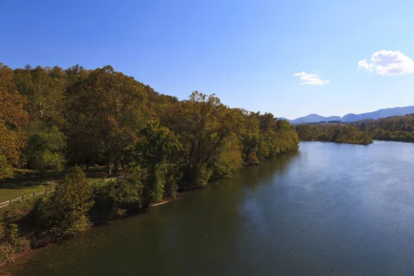 James River Virginia Herfst — Stockfoto