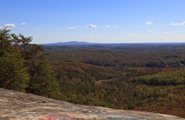 Bald Rock Arv Bevaras South Carolina Del Bergsområdet Bridge Vildmarken — Stockfoto