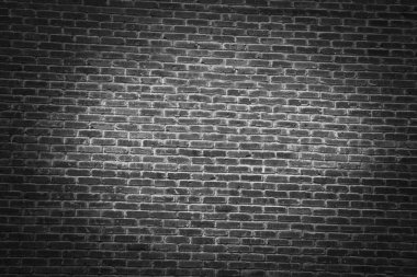 Koyu tuğla duvar