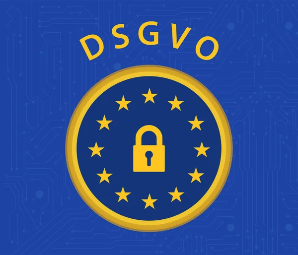 Regolamento DSGVO — Foto Stock