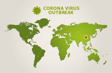 Corona virüsü salgını dünya haritası Covid-19 'a yayıldı