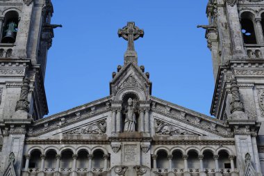 Cephe Süsleme Sao Torcato kilise Guimares, Portekiz
