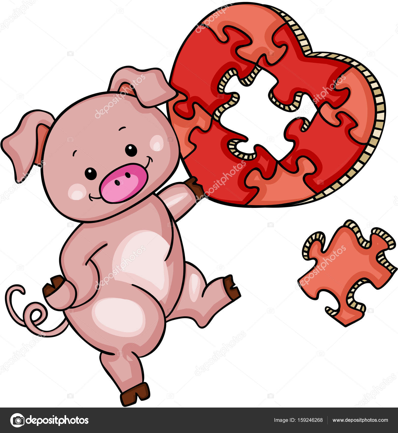 Cute pig with heart shaped puzzle — Stock Vector © socris79 #159246268 for Pig Heart Cartoon
588gtk Cute pig with heart shaped puzzle — Stock Vector © socris79 #159246268 for Pig Heart Cartoon
588gtk
