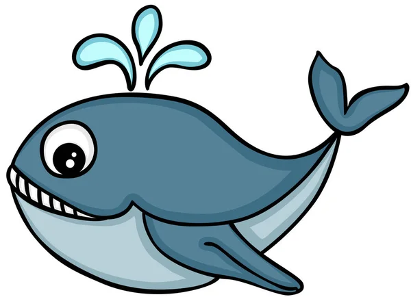 Милий кит — стоковий вектор