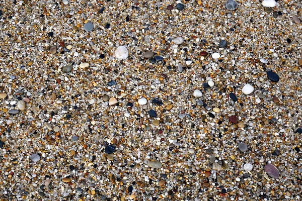 Pequeñas Piedras Que Yacen Orilla Del Río — Foto de Stock