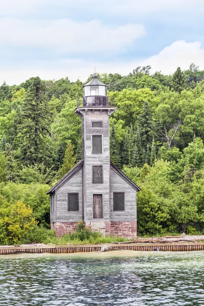 Grand Island East Channel Lighthouse — Stock Photo, Image