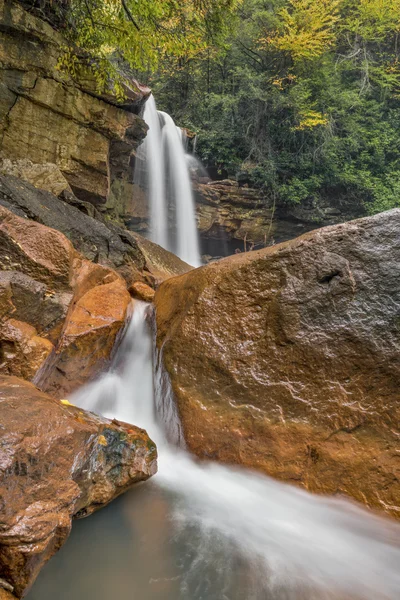 Douglas Falls on the North Branch of the Blackwater River — Stock Photo, Image