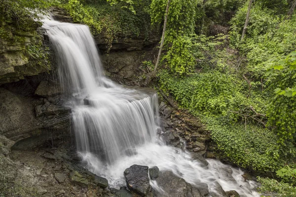 Las cascadas de West Milton, Ohio — Foto de Stock