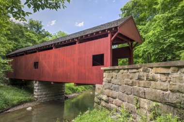 Longdon Köprüsü - Batı Finley, Pennsylvania kaplı