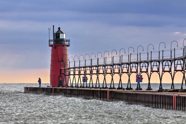 Clearing Skies at South Haven — Stock Photo, Image