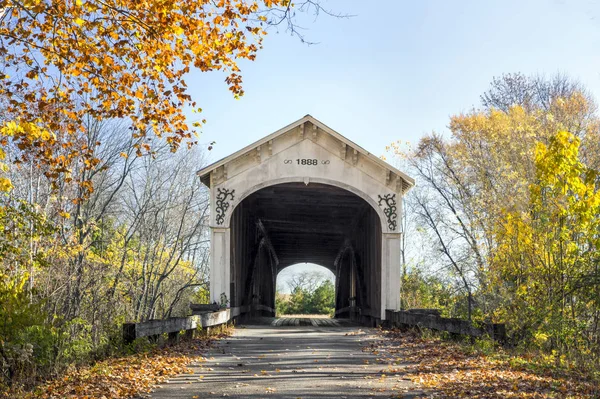 Forsythe Mill Covered Bridge — Stock Photo, Image