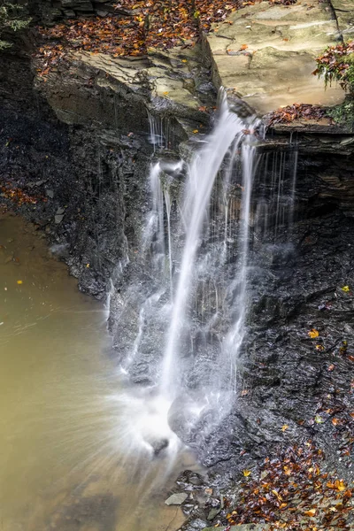 Piatt Park vattenfall — Stockfoto
