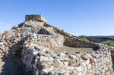 Tuzigoot Pueblo harabe