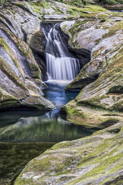 Der obere Wasserfall bei boch hohl — Stockfoto