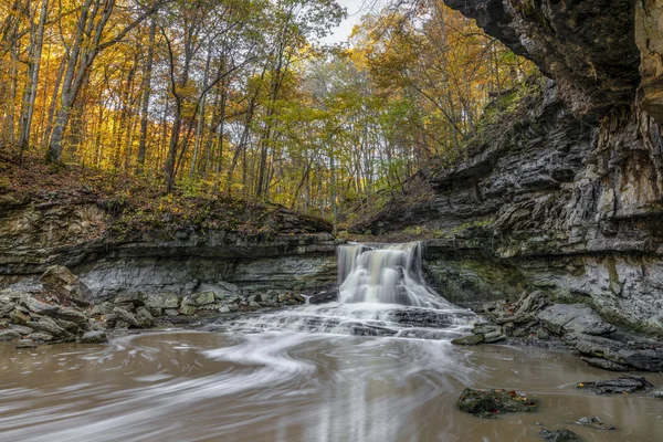 McCormicks Creek Fall Flow — 스톡 사진