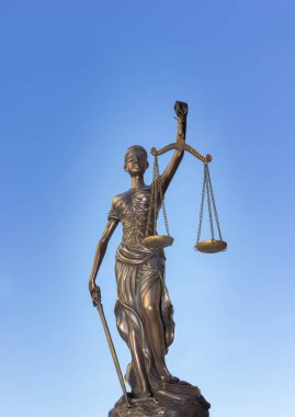 Epik ölçeklerde adalet sembolü - yasal hukuk kavramı görüntü