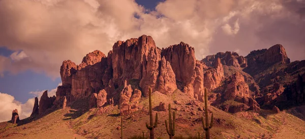 Vahşi Batı Arizona Çölü — Stok fotoğraf