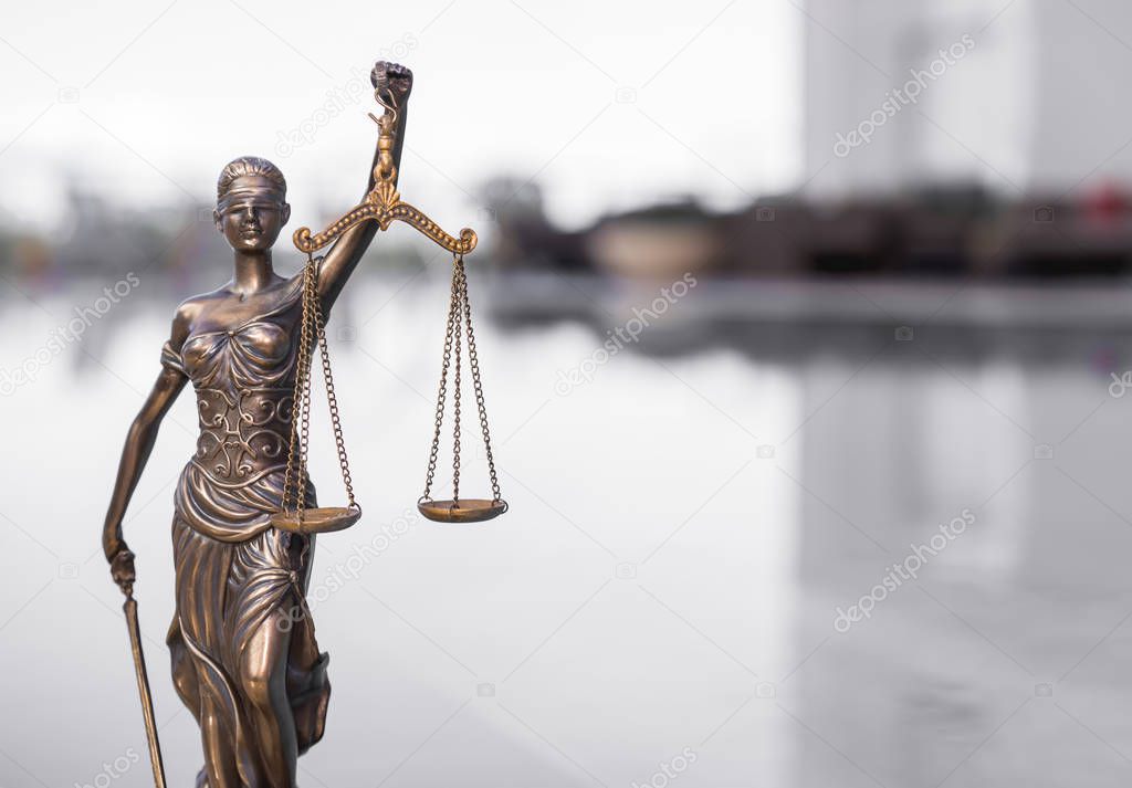 Scales of justice legal law background image