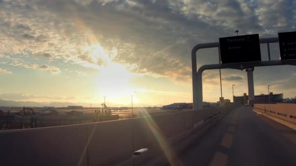 Phoenix Usa Phoenix Sky Harbor Havalimanı Abd Nin Arizona Eyaletinin — Stok video