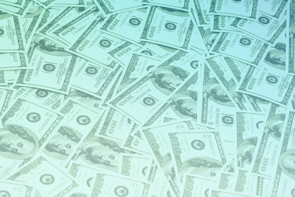 Money Background Hundred Dollar Bills — Stock Photo, Image