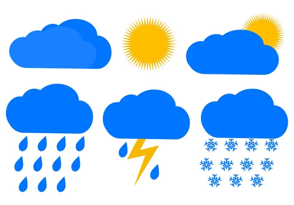 Weather Vector illustration — Stock Vector
