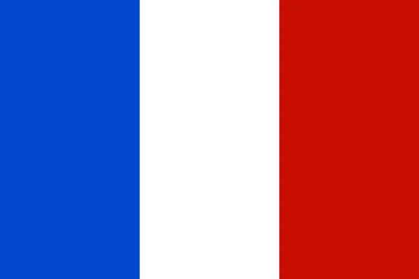 Drapeau national officiel de France — Image vectorielle