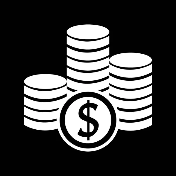 Geld-Vektor-Symbol — Stockvektor