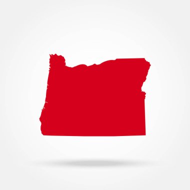 ABD oregon state Haritası 