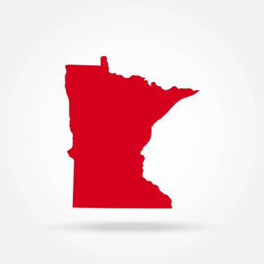 ABD devlet minnesota Haritası 