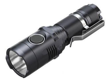 Siyah modern taktik feneri Led 