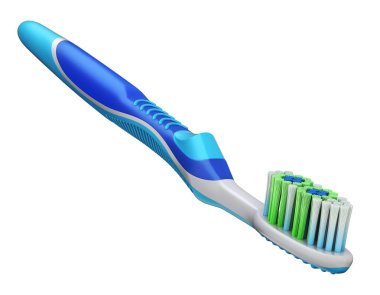 Diş fırçası - 3d çizim