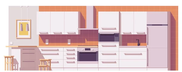 Vektor Küche Illustration — Stockvektor