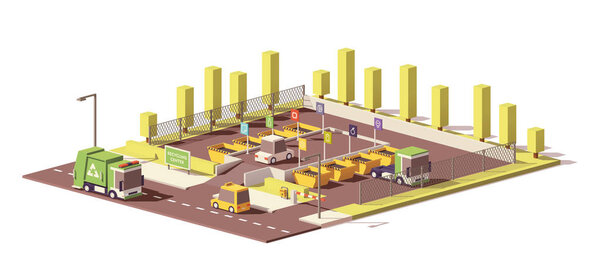 Векторный центр сбора низкополимерных отходов
