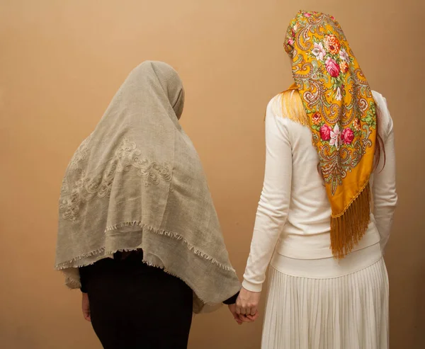 Muslim and christian girl together