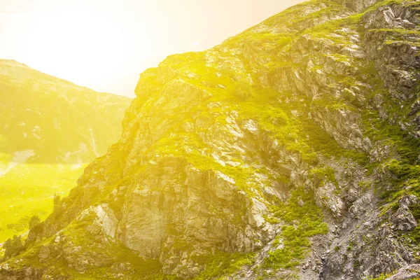 Svahu Mount v paprscích slunce sparkle — Stock fotografie