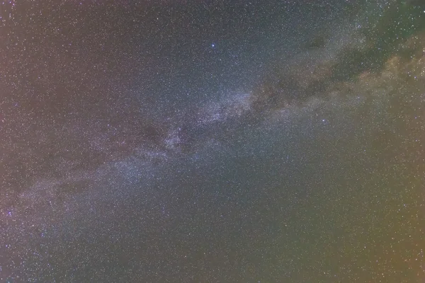 Cielo notturno e via lattea — Foto Stock