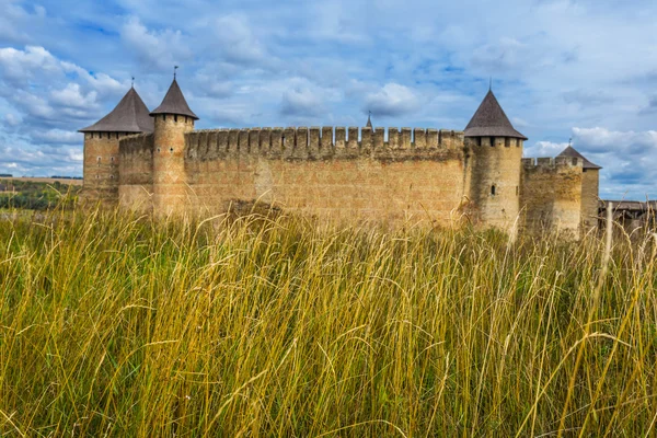 Ukraina, Chotyn fästning sommaren Visa — Stockfoto